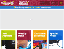 Tablet Screenshot of callowayhouse.com